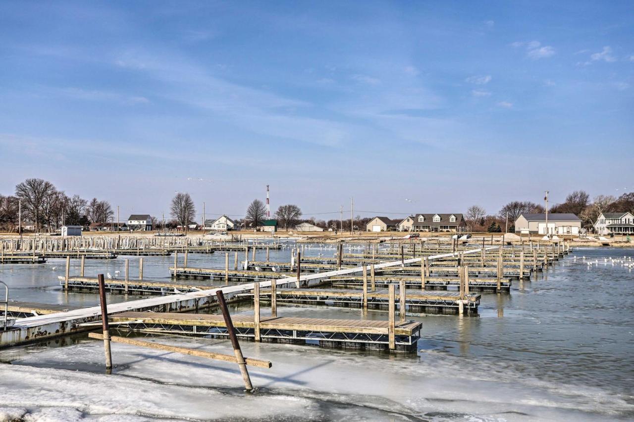 Condo With Balcony, Dock And Access To Lake Erie Sand Beach Eksteriør bilde