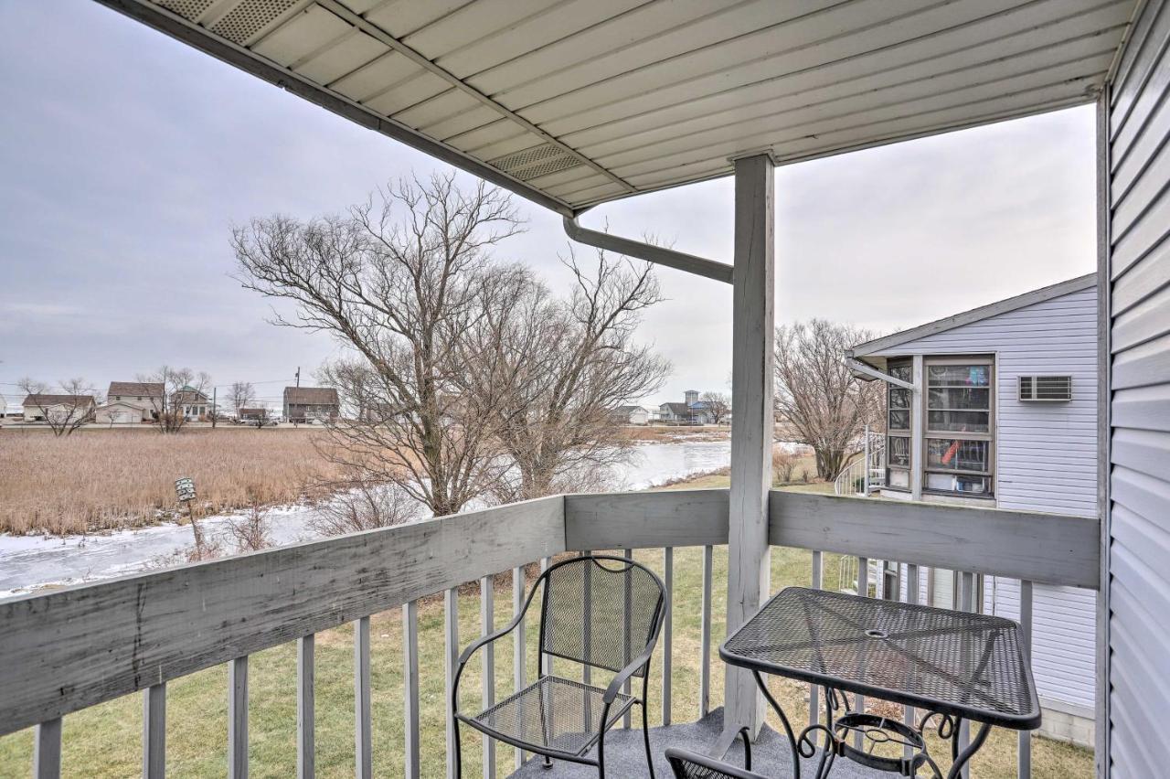 Condo With Balcony, Dock And Access To Lake Erie Sand Beach Eksteriør bilde
